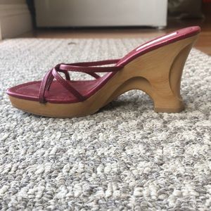 Chunky wedge heels. Brand new!
